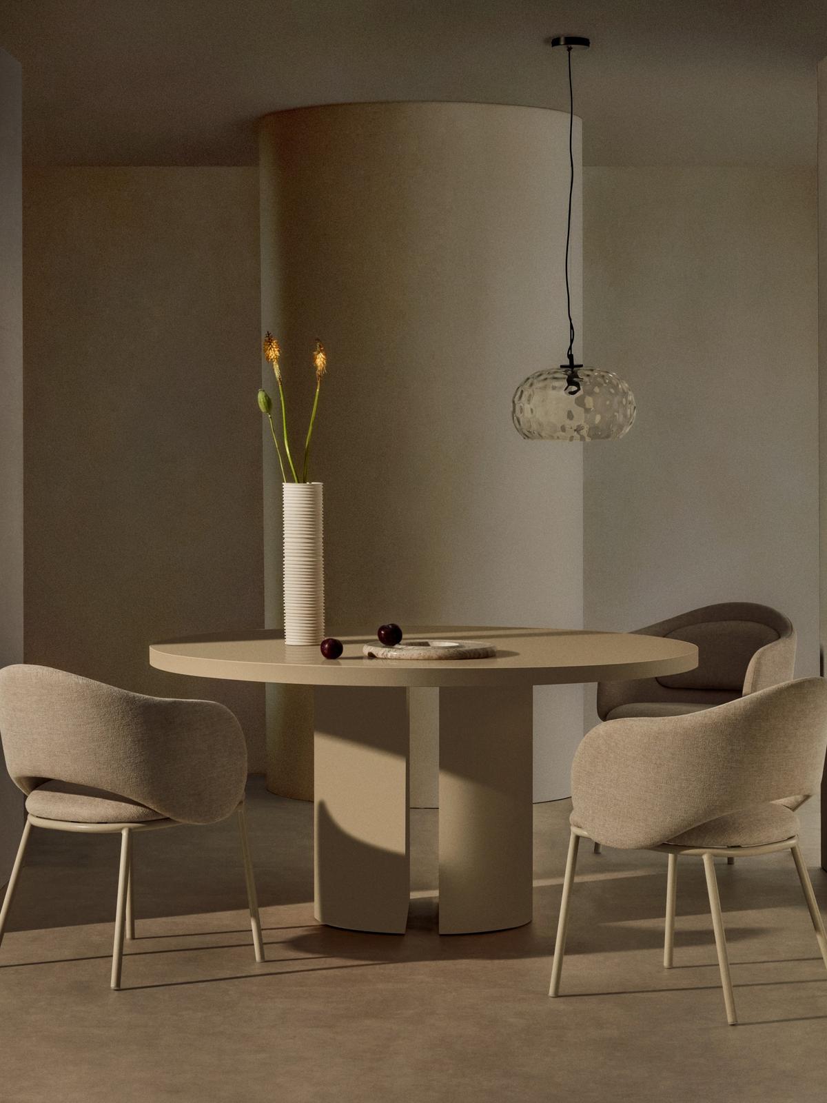 Eettafel Nealy MDF Ø150 cm