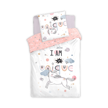 Bedtextiel UNICORN Roze Bedtextiel UNICORN Roze