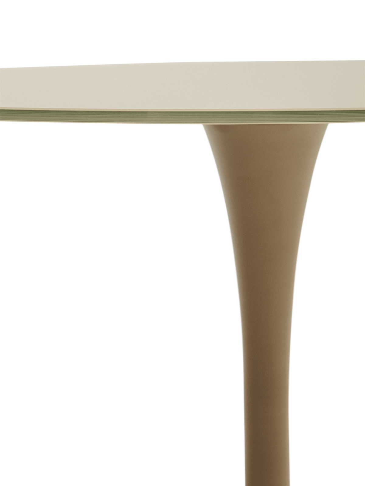 Eettafel Vedira Taupe Ø120 cm