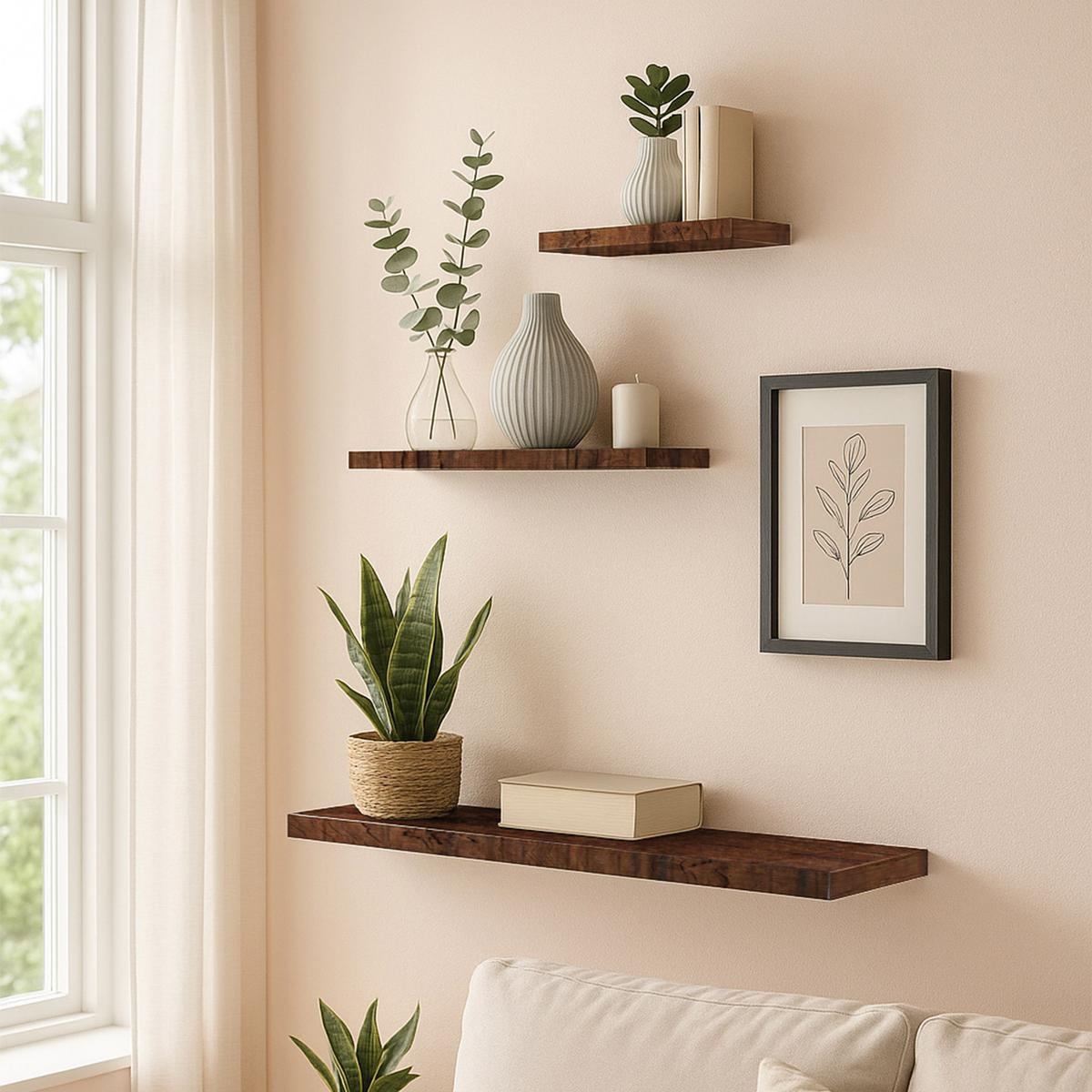 Wandplank ONNIO Bruin B50