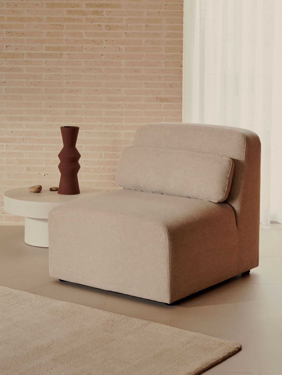 Zitmodule Neom Beige 75 cm