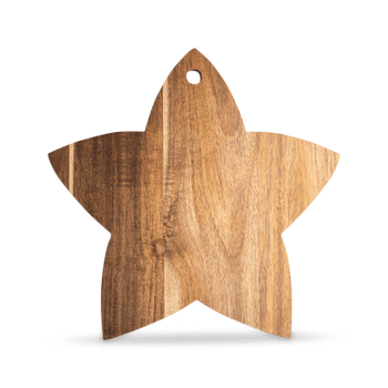 Serveerplank STAR Stervorm Acacia Bruin Serveerplank STAR Stervorm Acacia Bruin