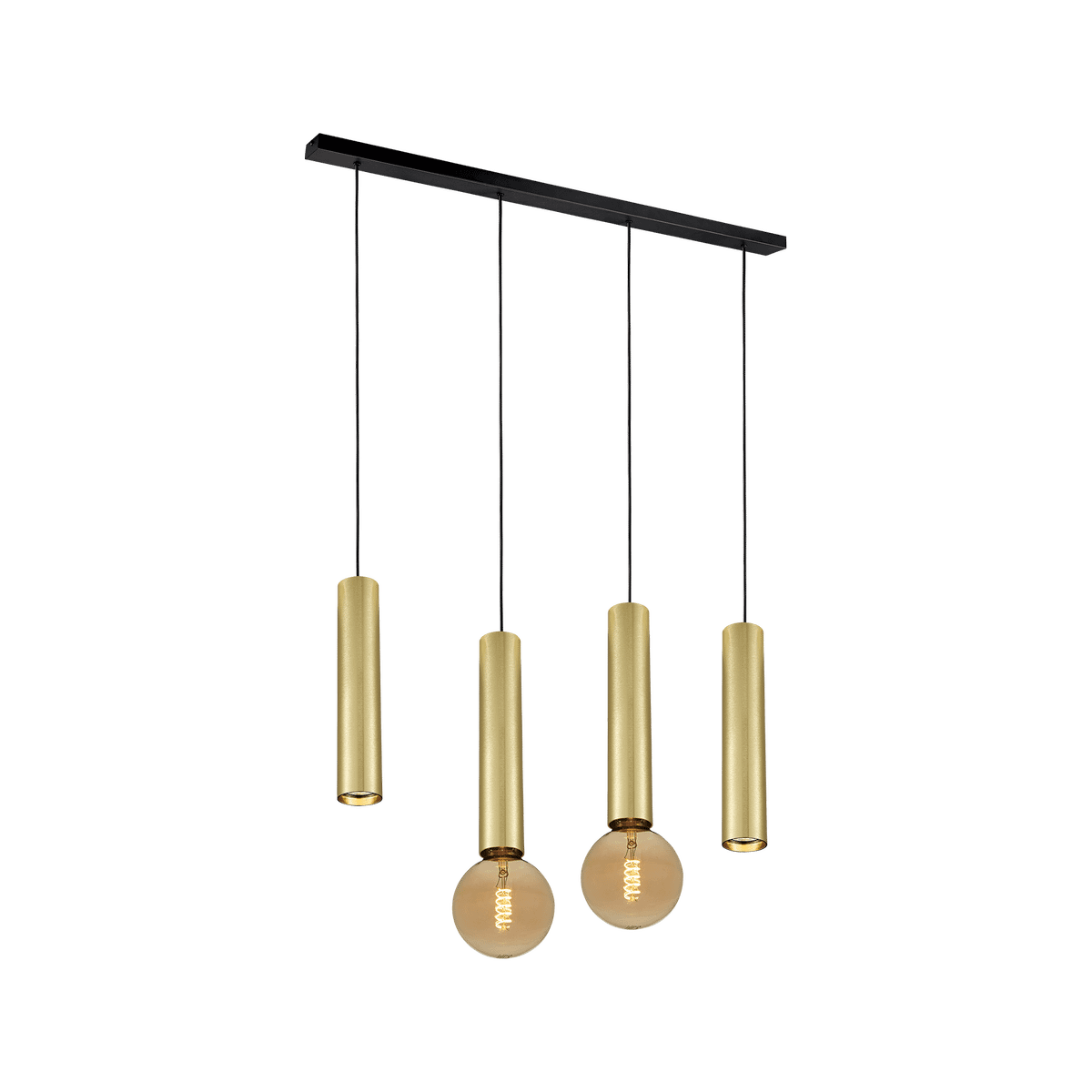 Hanglamp TABOO 4Del. Goud