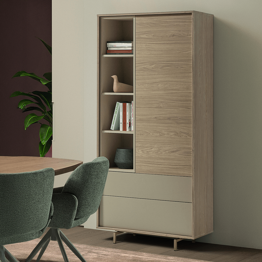 Wandkast PUERTO B85 Misty Oak Wandkast PUERTO B85 Misty Oak