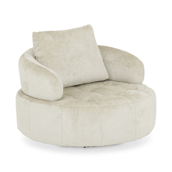 Draaifauteuil LOLITA Beige B114 Draaifauteuil LOLITA Beige B114