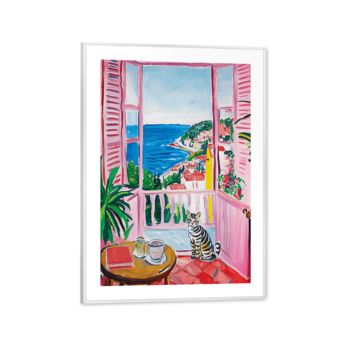 Slim Frame Wit BALCONY HOLIDAY
