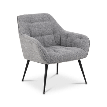 Bijzetzetel BJORK Monza Grey Bijzetzetel BJORK Monza Grey