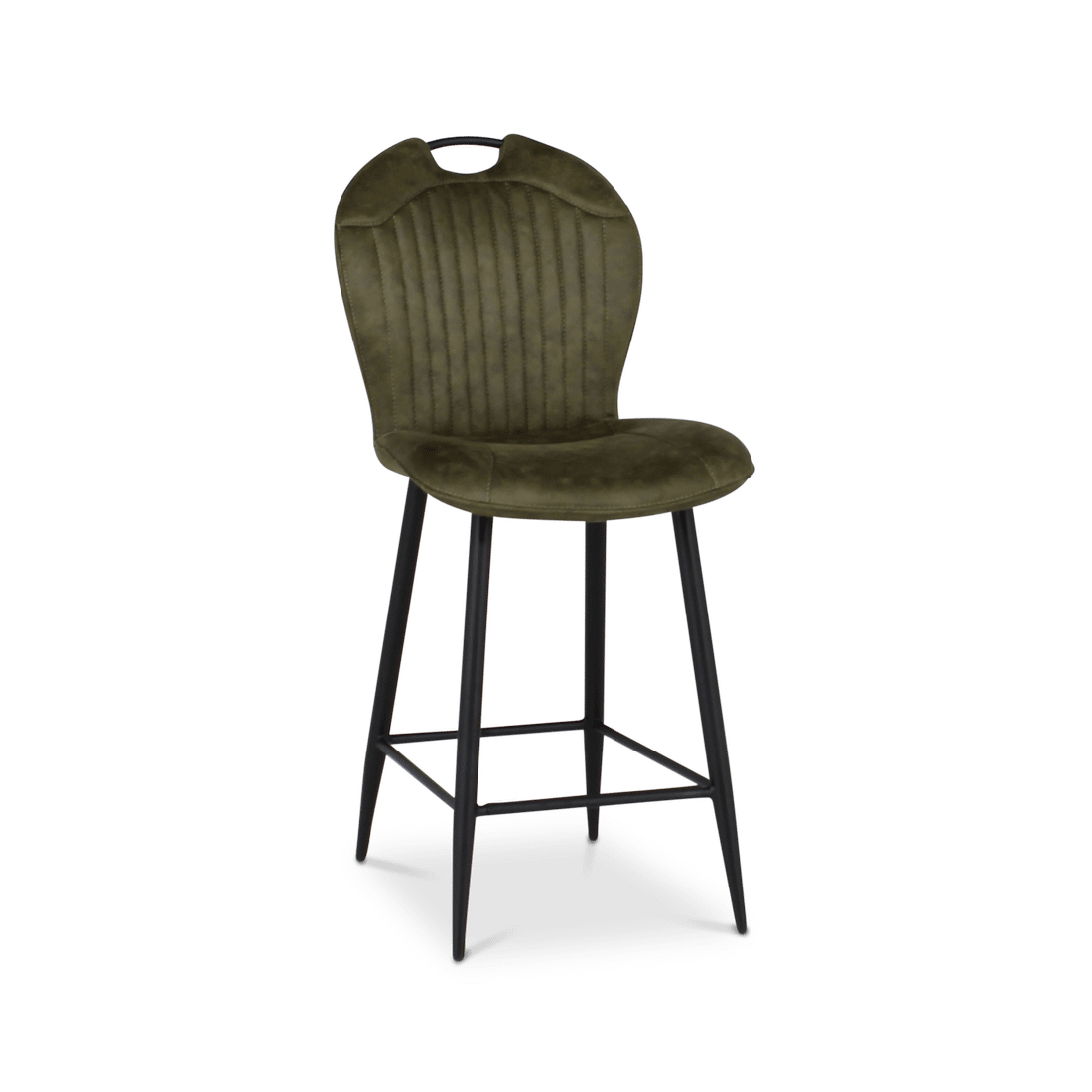 Barstoel TWISTER Softyl Olive Barstoel TWISTER Softyl Olive
