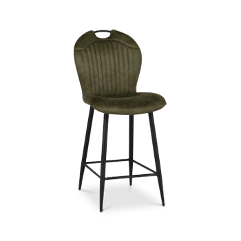 Barstoel TWISTER Softyl Olive Barstoel TWISTER Softyl Olive