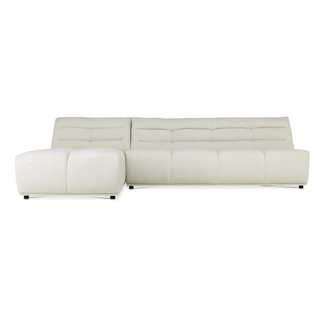 Hoeksalon KODO Modulaire Longchair Links Beige Hoeksalon KODO Modulaire Longchair Links Beige