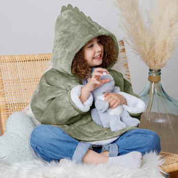 Hoodie DINO Poly Groen Hoodie DINO Poly Groen