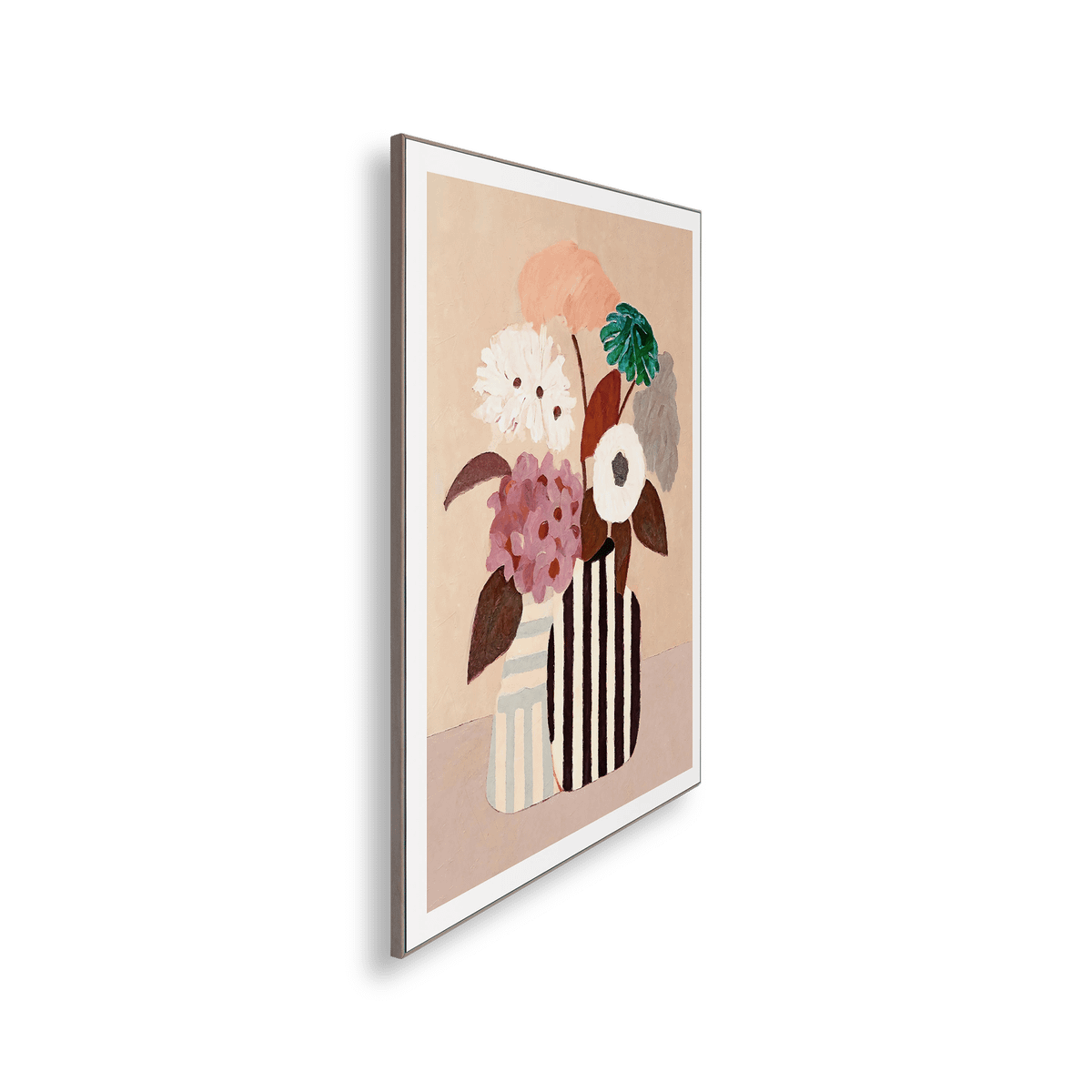 Slim Frame Wood Naturel Setting