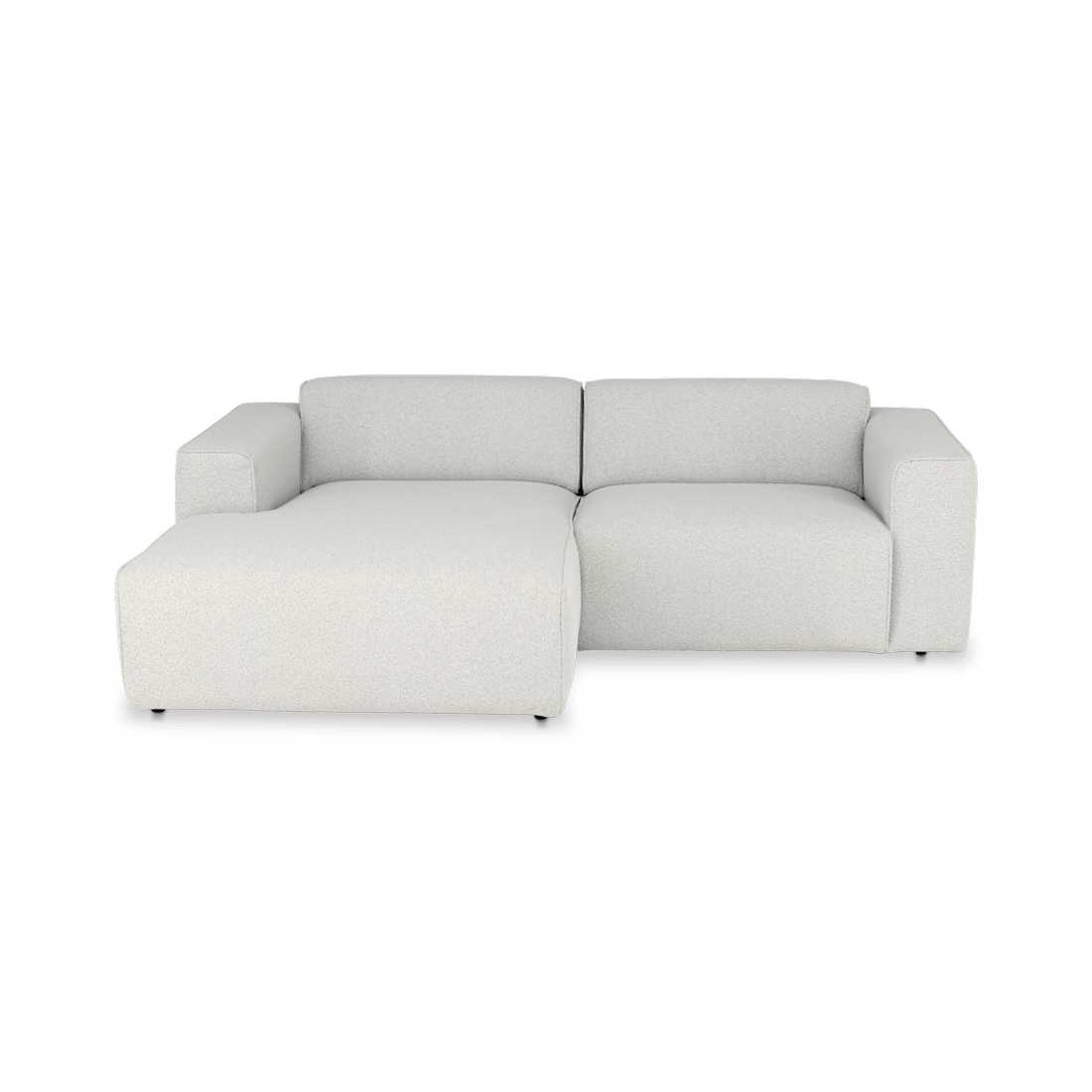 Hoeksalon SMILE Longchair Links Copenhagen Wit B234 Hoeksalon SMILE Longchair Links Copenhagen Wit B234