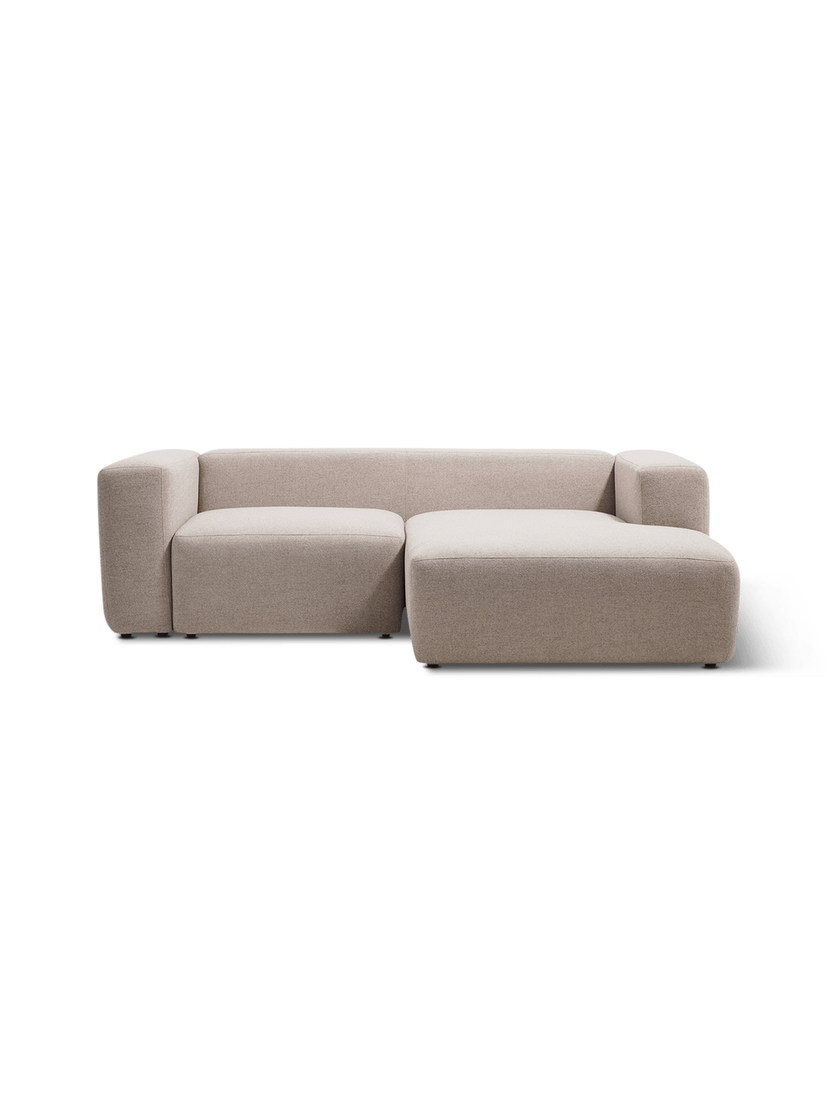 Hoeksalon Blok Longchair Rechts Beige B240