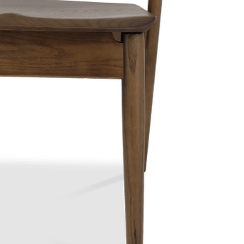 Stoel TEO Ash Wood Walnut Stoel TEO Ash Wood Walnut