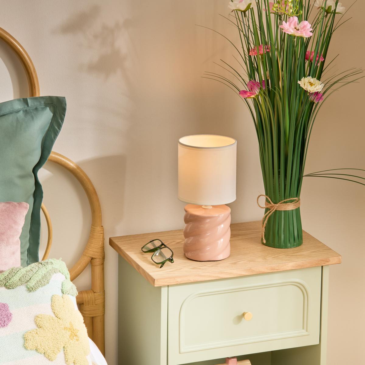 Tafellamp NOLLI Keramiek Perzik