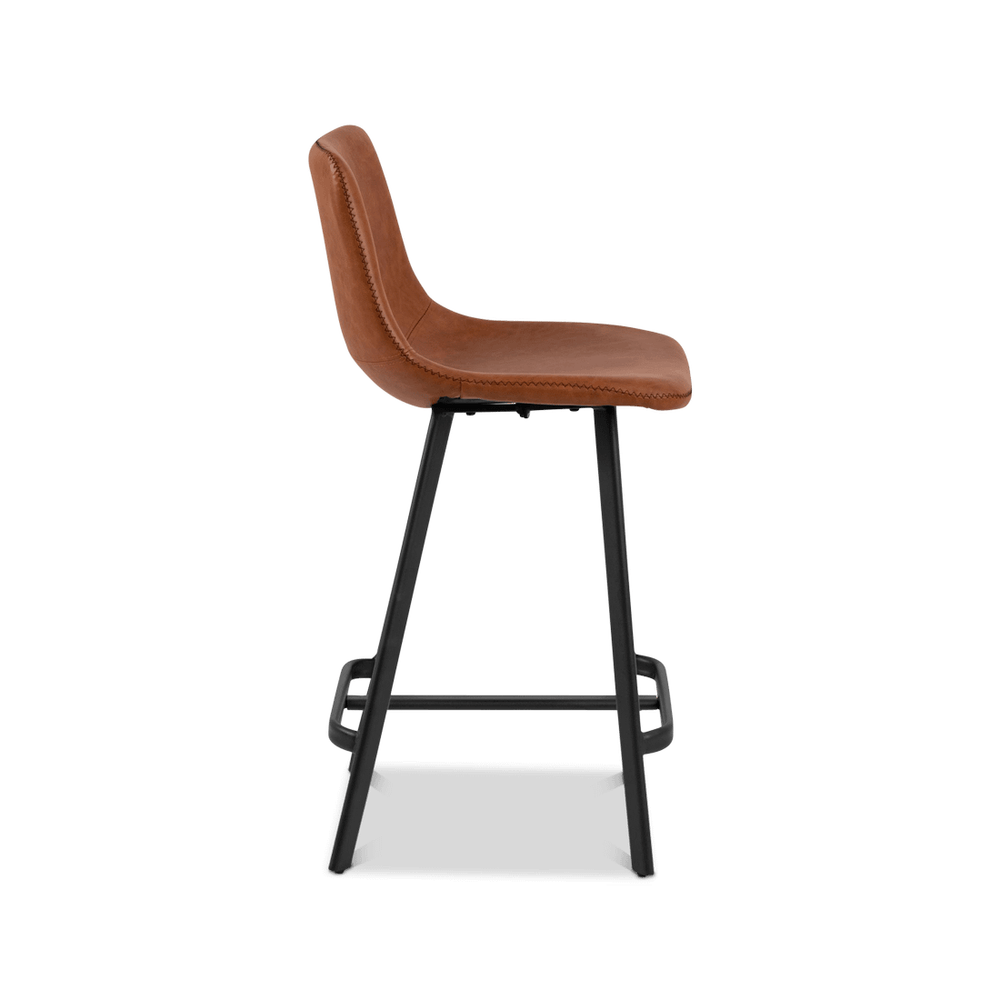 Barstoel AMBROS PU retro leather look brandy 691B - ZH63,5cm Barstoel AMBROS PU retro leather look brandy 691B - ZH63,5cm