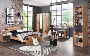 Bureau HUVAR J04-Plankeneiche/Graphite Bureau HUVAR J04-Plankeneiche/Graphite