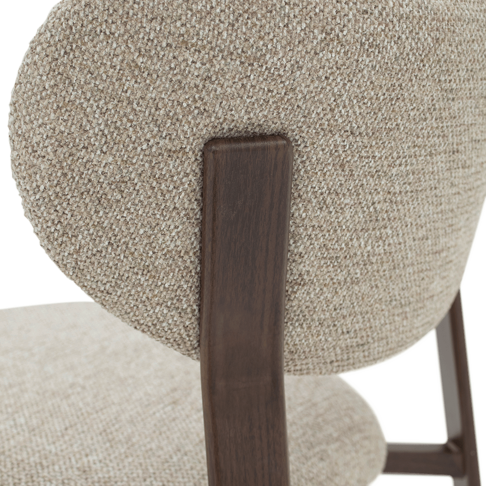 Stoel ARCUS Sand/Dark Walnut foil