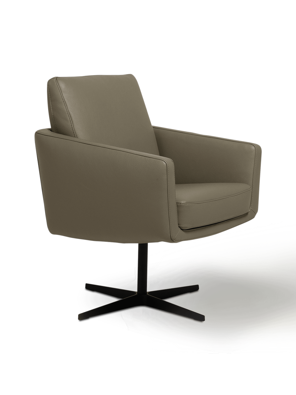 Bijzetzetel Mixto Leder