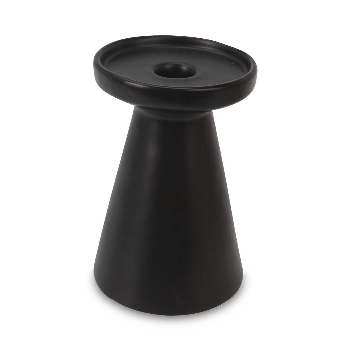 Kandelaar CEDRI Pors. Zwart XL