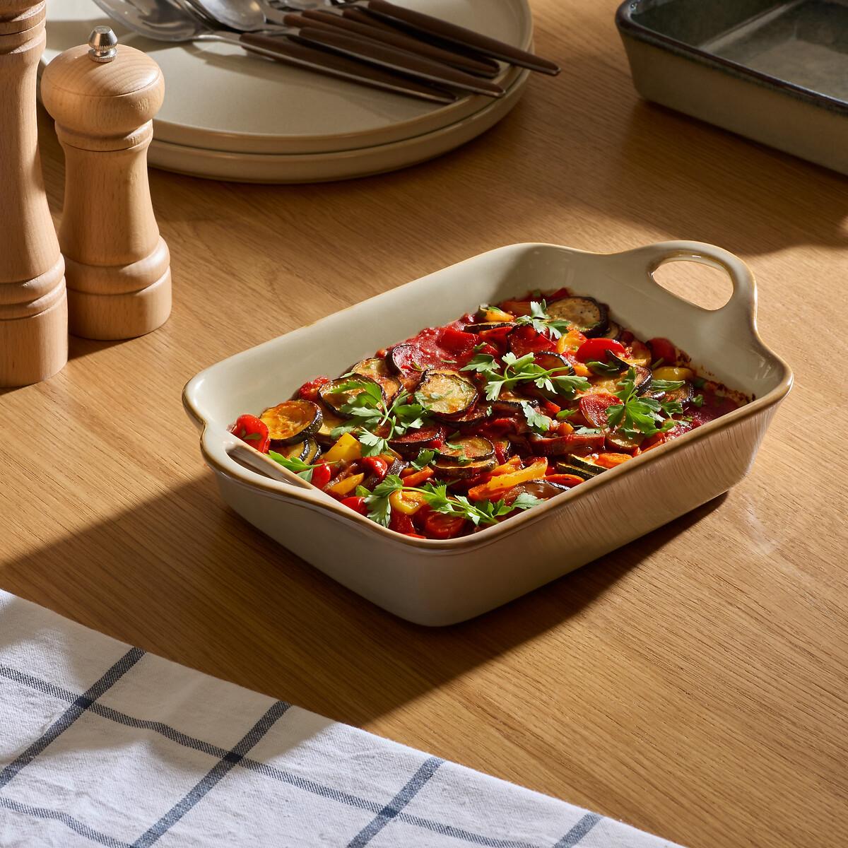 Ovenschaal TERRIA Rechthoek L Beige