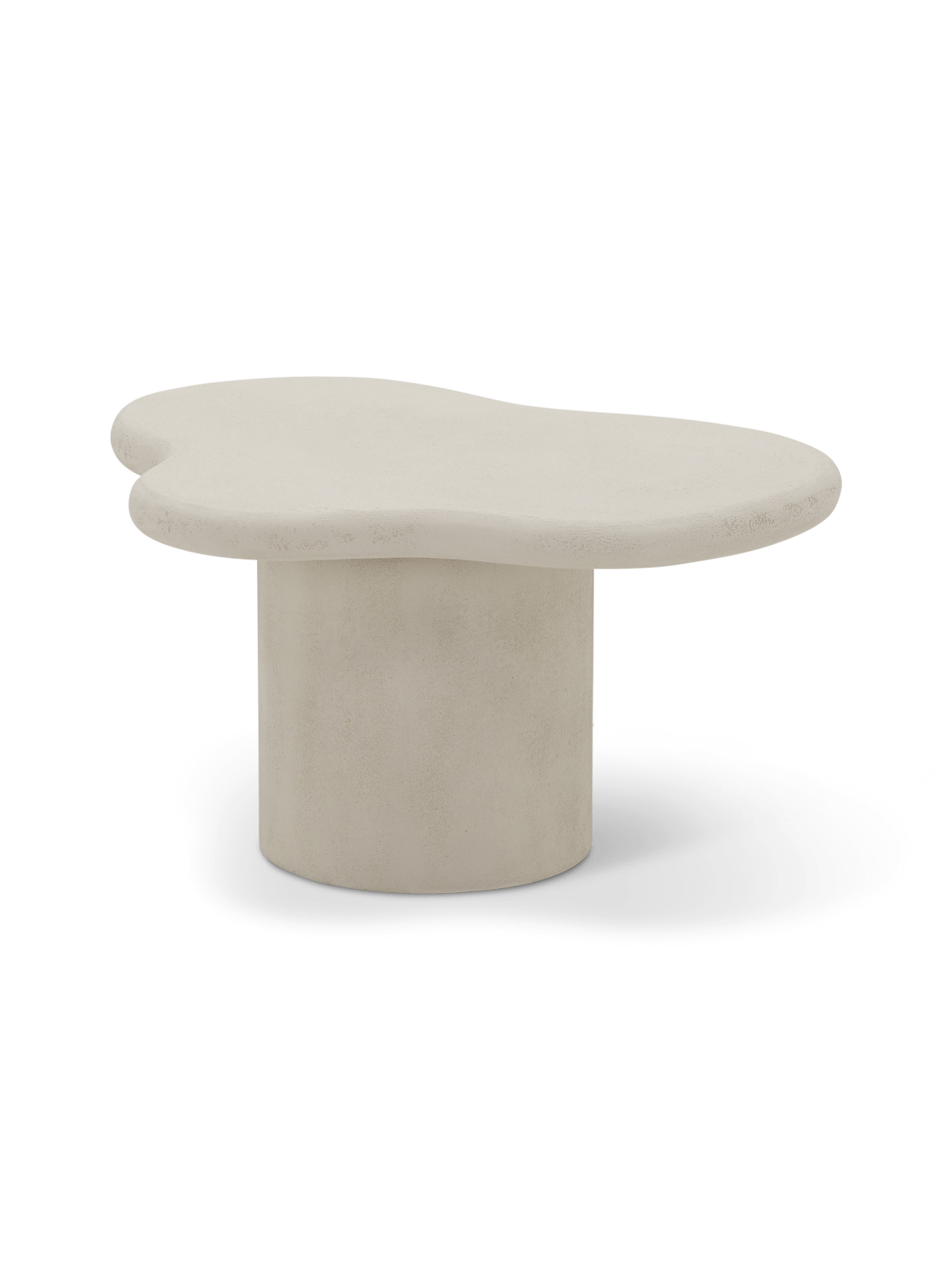 Bijzettafel Noguchi Microcement Ivory 68 x 54 cm