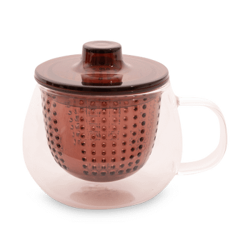 Theemok BOTOTHE Glas M/Filter Aubergine Theemok BOTOTHE Glas M/Filter Aubergine