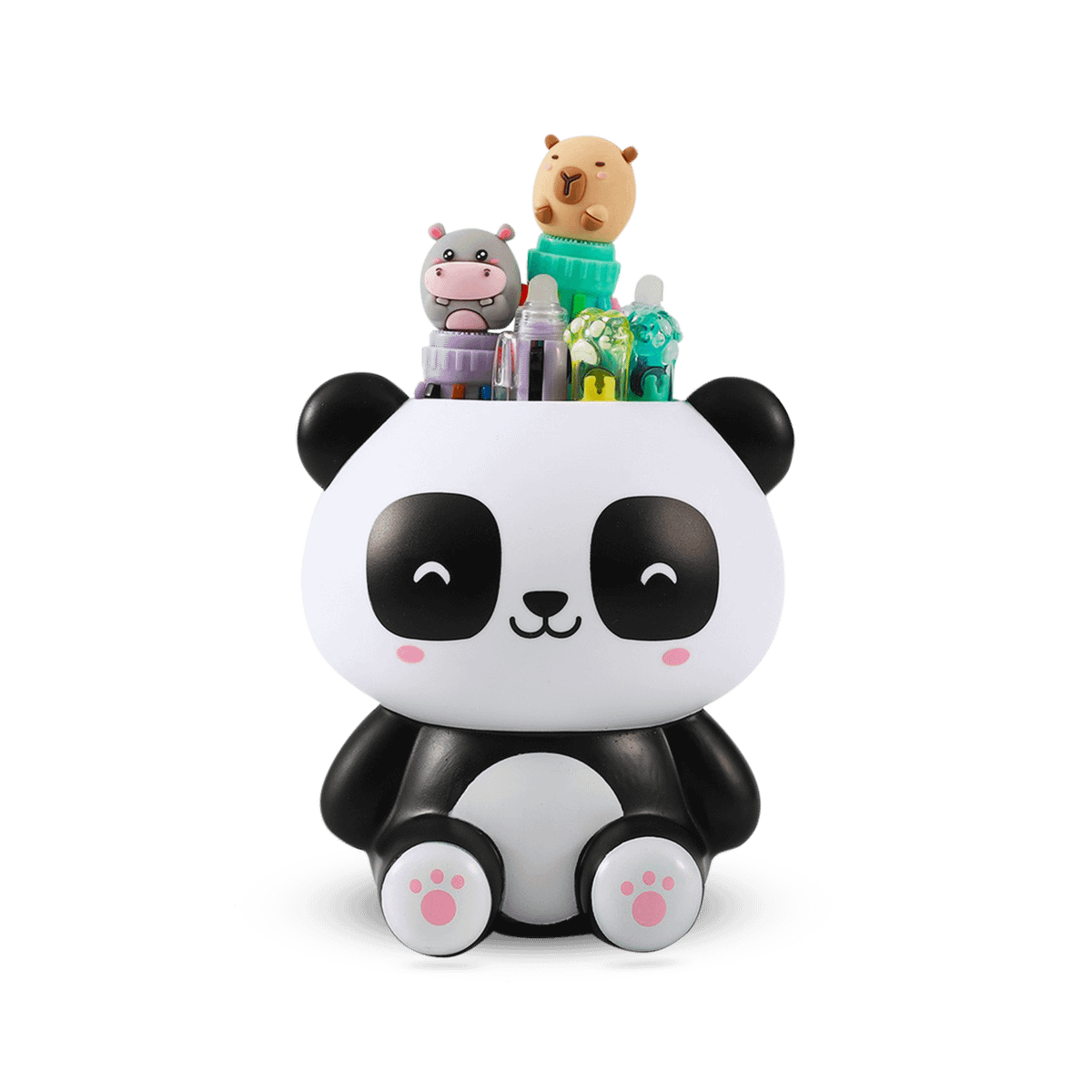 Pennenhouder PANDASTIC Wit/Zwart