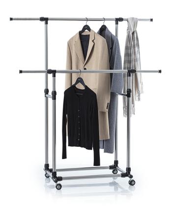 Kledingrek FRAK Dubbel RVS Kledingrek FRAK Dubbel RVS