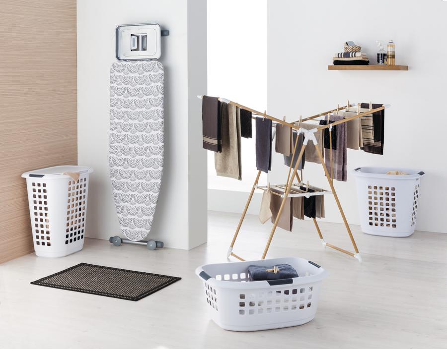 Wasmand HAMPER M/Dek. 63L Grijs Wasmand HAMPER M/Dek. 63L Grijs