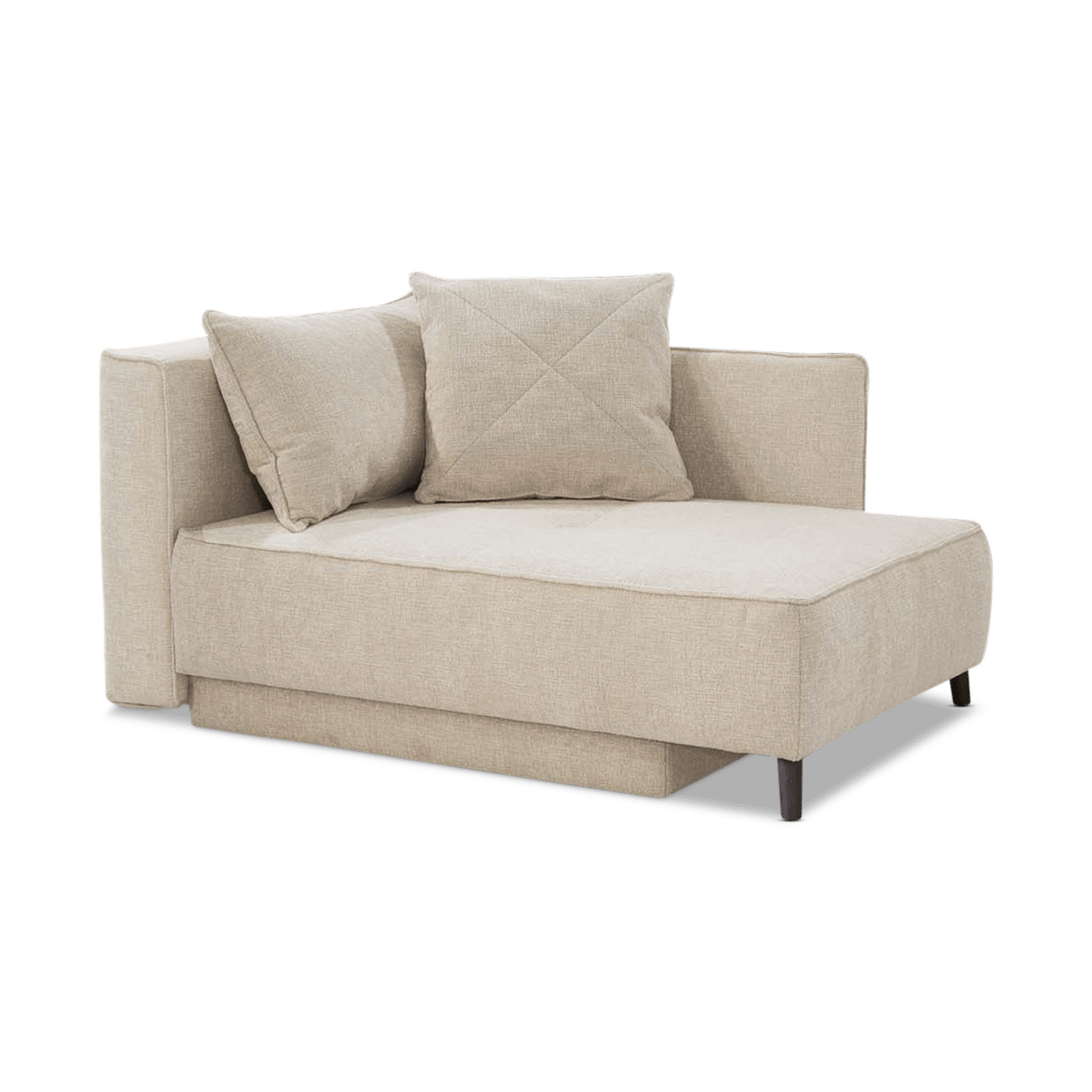 Bedcanapé YODA 1,5zit B149 Chenille Beige