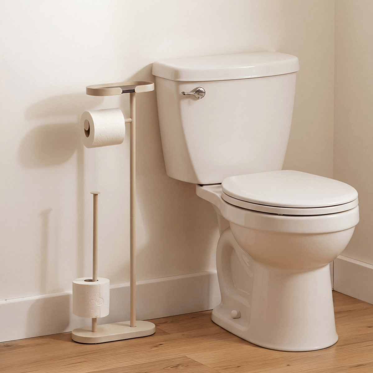 Toiletrolhouder HOLERO Metaal Beige