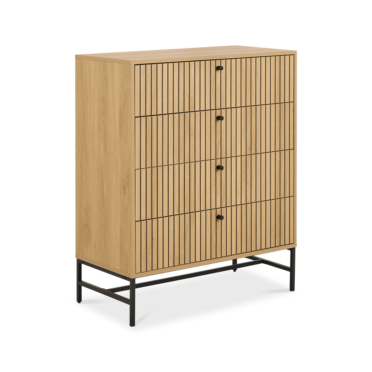 Commode FIEBE 4L Decor Eik B81