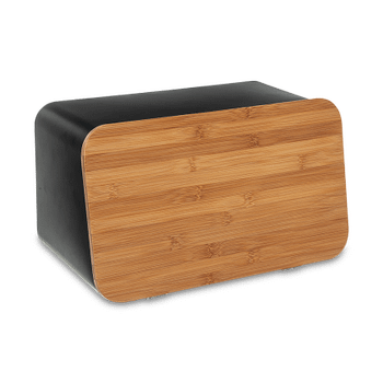 Broodtrommel BLACKWOOD Met. Zwart Broodtrommel BLACKWOOD Met. Zwart