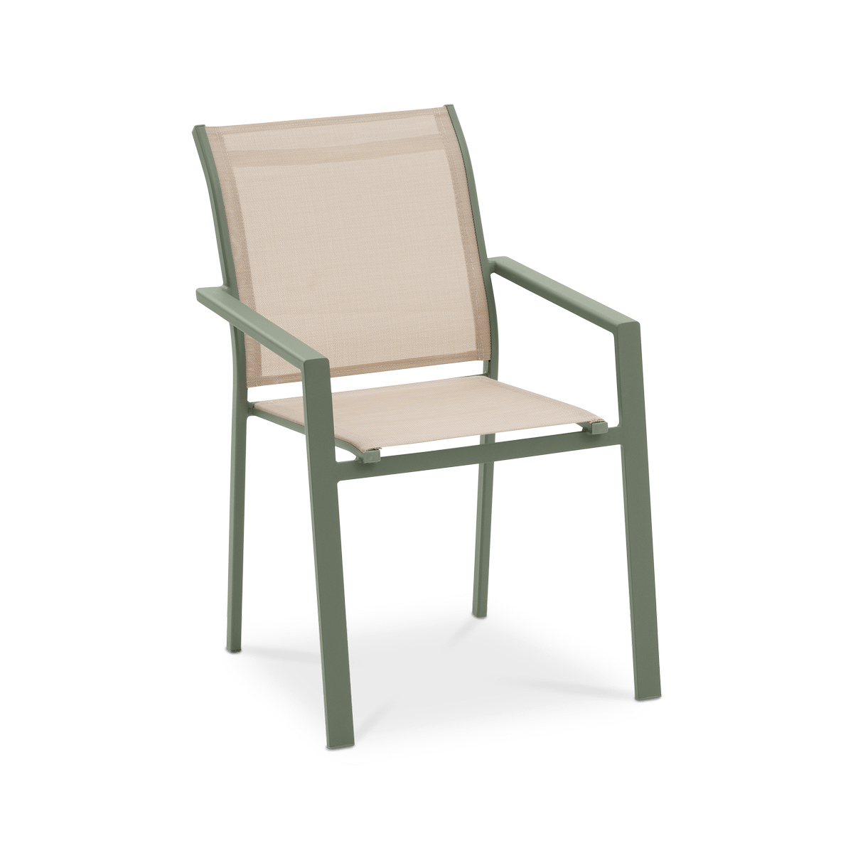 Tuinstoel Stapelbaar DURELLA Laurier/Linen