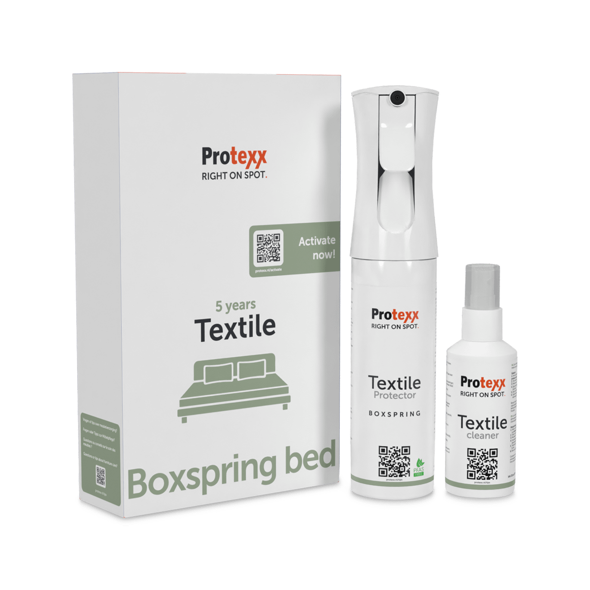 PROTEXX Textiel 5jaar Boxspring