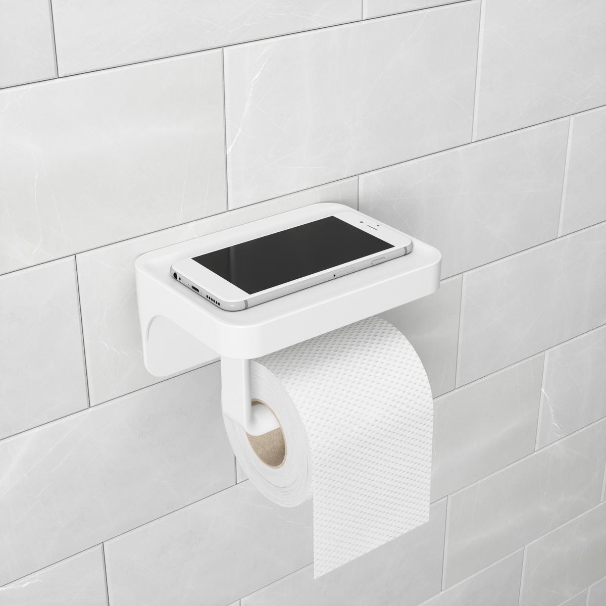 Toiletrolhouder FLEX SURE-LOCK Hang Wit