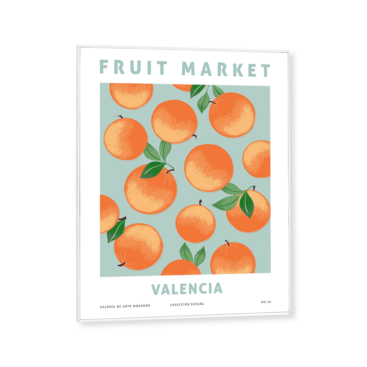 Framed Canvas VALENCIA ORANGES 40x50
