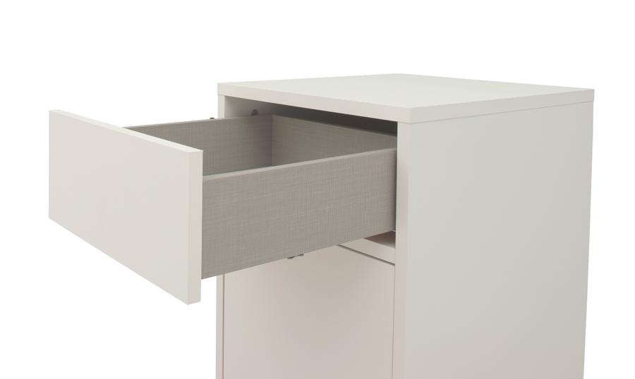 Tenzo Ladeblok LIPP Cotton White Matt Tenzo Ladeblok LIPP Cotton White Matt