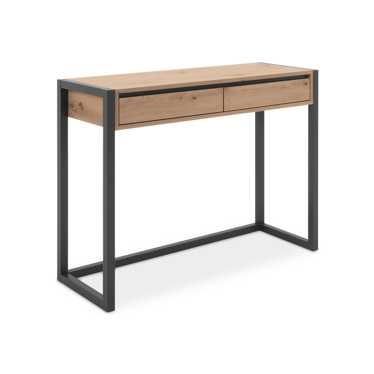 Console ROCKY artisan eik/antraciet