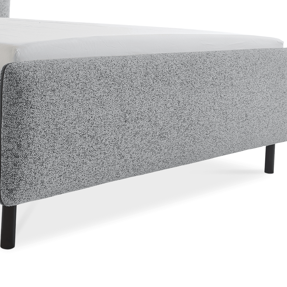 Bedkader ZEGER Lichtgrijs 140x200 Bedkader ZEGER Lichtgrijs 140x200