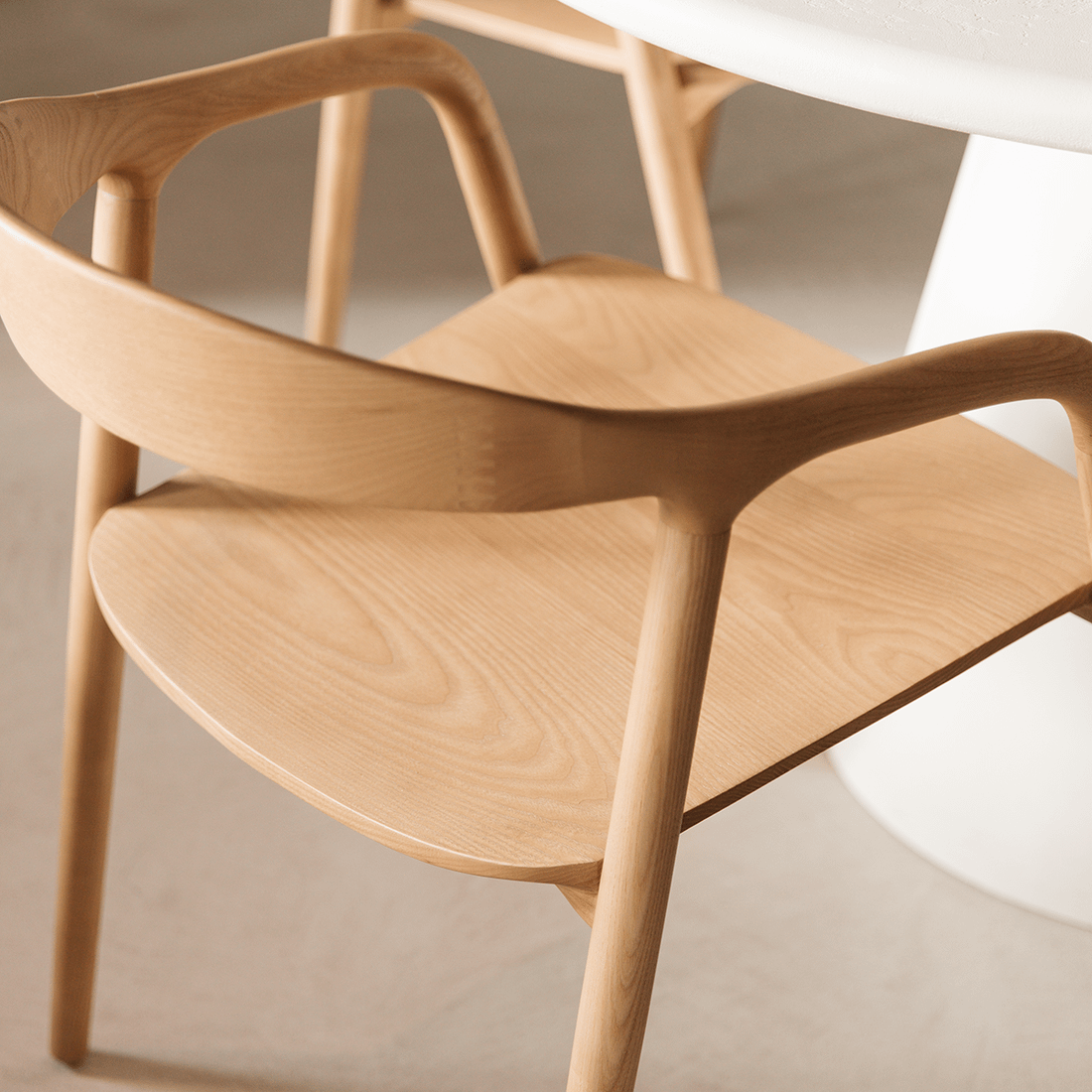 Stoel HJALMAR Ash Wood Natural Stoel HJALMAR Ash Wood Natural