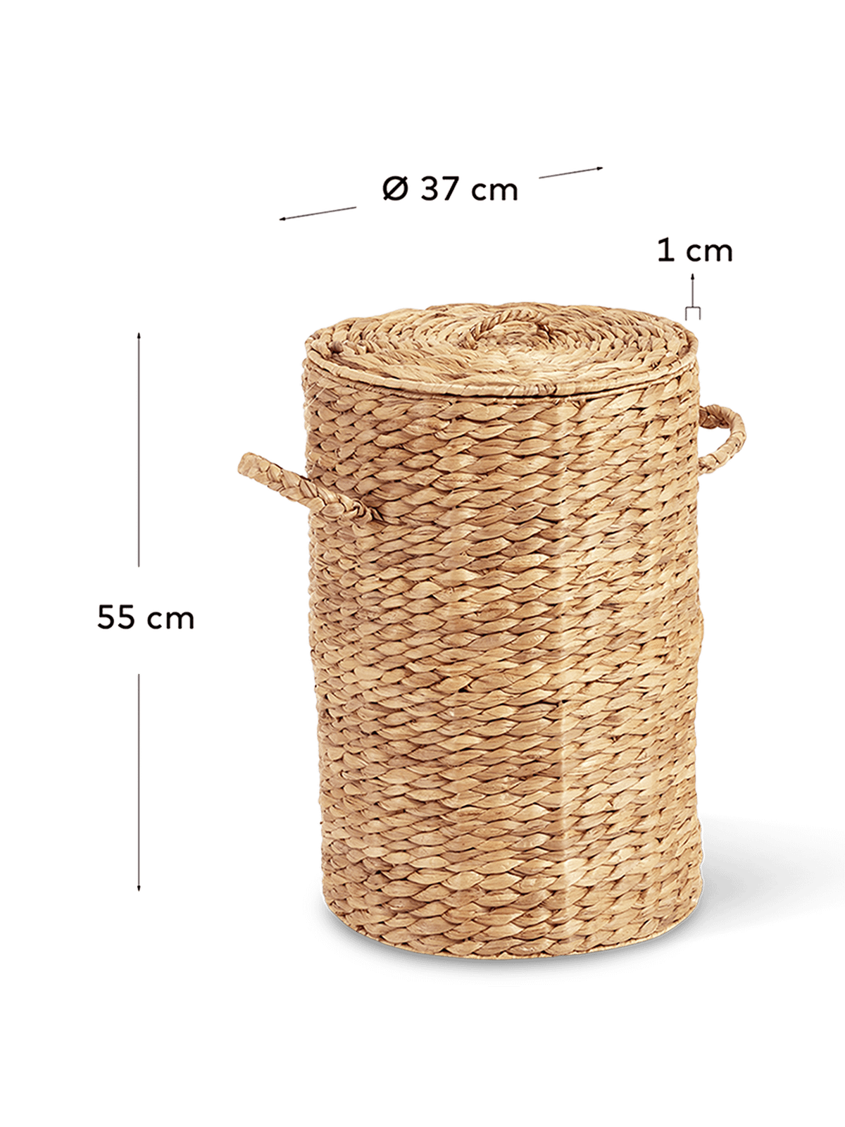 Wasmand Yessira Waterhyacint 55 cm