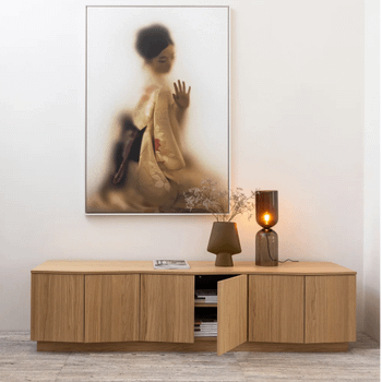 Woood Tv-Meubel ZUMA 6D Eik Fineer B200 Woood Tv-Meubel ZUMA 6D Eik Fineer B200