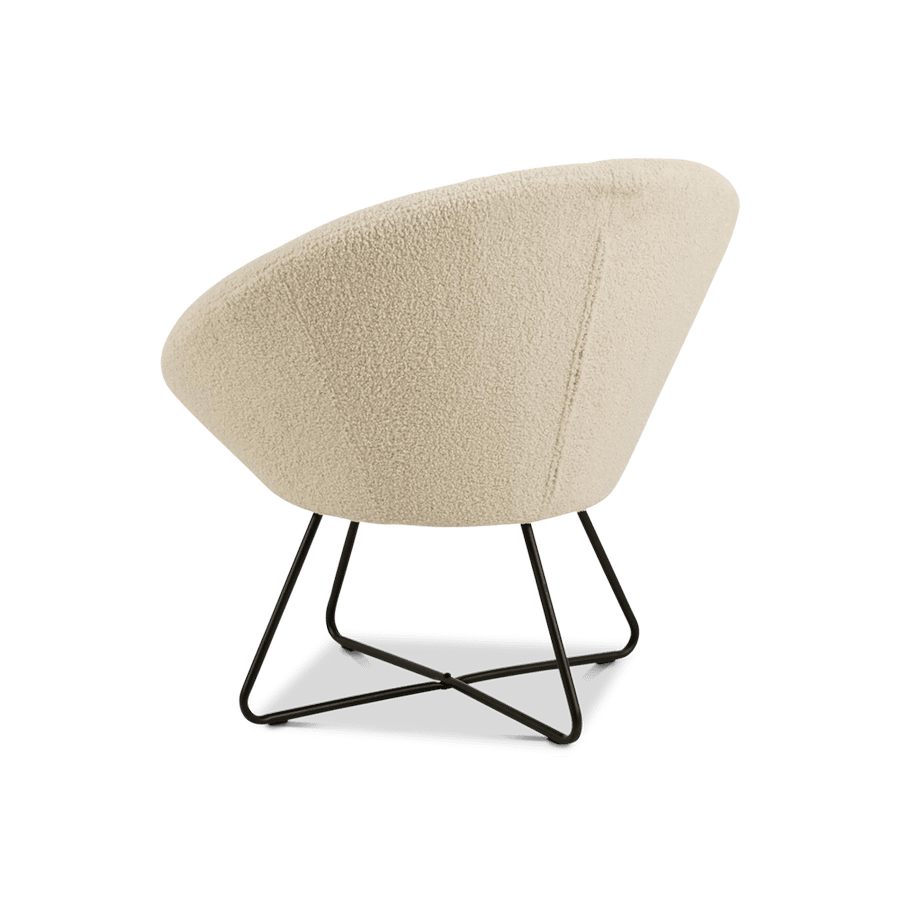 Bijzetzetel MEDIO Orson Cream Beige Bijzetzetel MEDIO Orson Cream Beige
