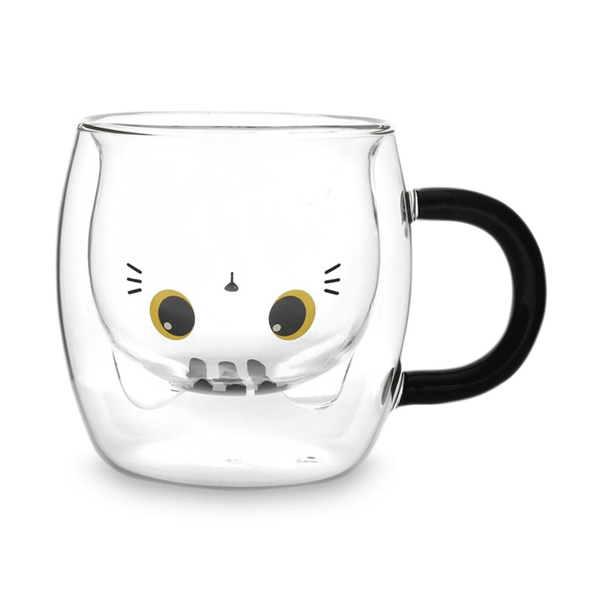 Mok WHITE CAT Glas