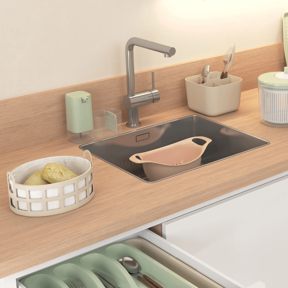 Broodmandje JACUB Ovaal Beige