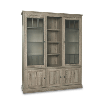 Vitrinekast COTTON Kristal Eik Licht Bruin B171 Vitrinekast COTTON Kristal Eik Licht Bruin B171