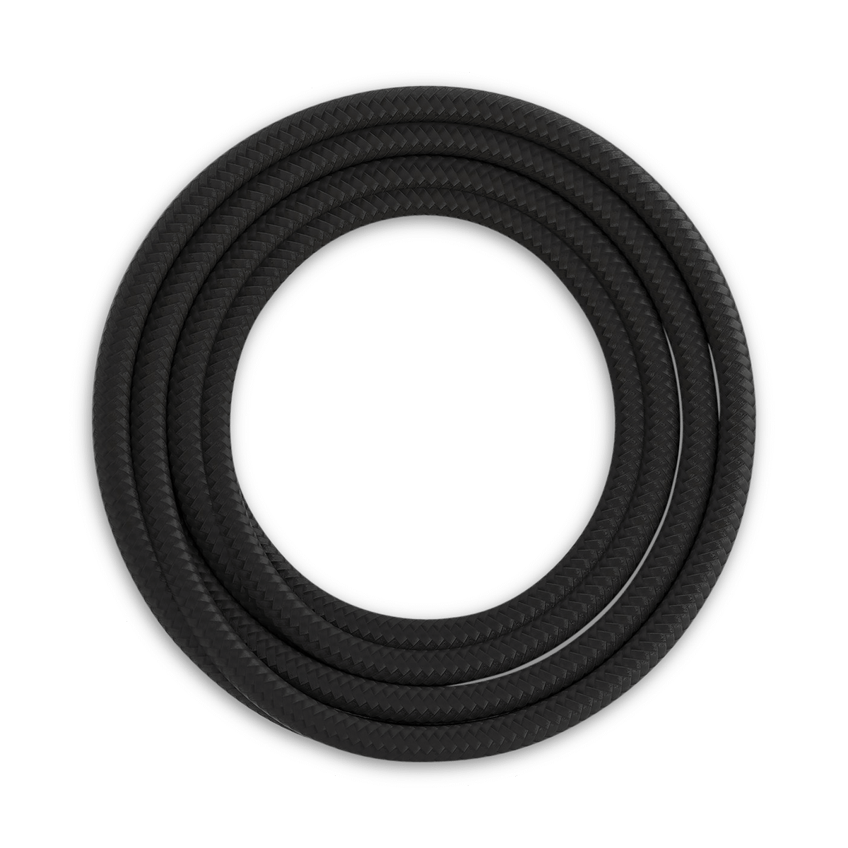 Kabel Stof 60W 3m Zwart